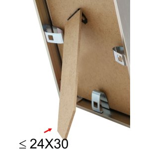 Fotolijst brons aluminium 70,0 x100,0 cm