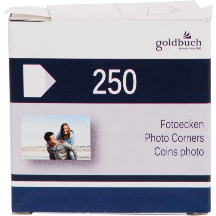 Goldbuch Fotohoeken 250 stuks kartonnen dispenser