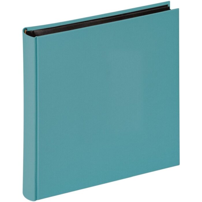 Walther Fotoalbum Fun 30x30 cm petrol groen 100 zwarte paginas