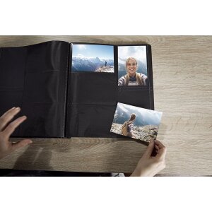 Walther Inschuifalbum 400 fotos 10x15 cm Fun zwart