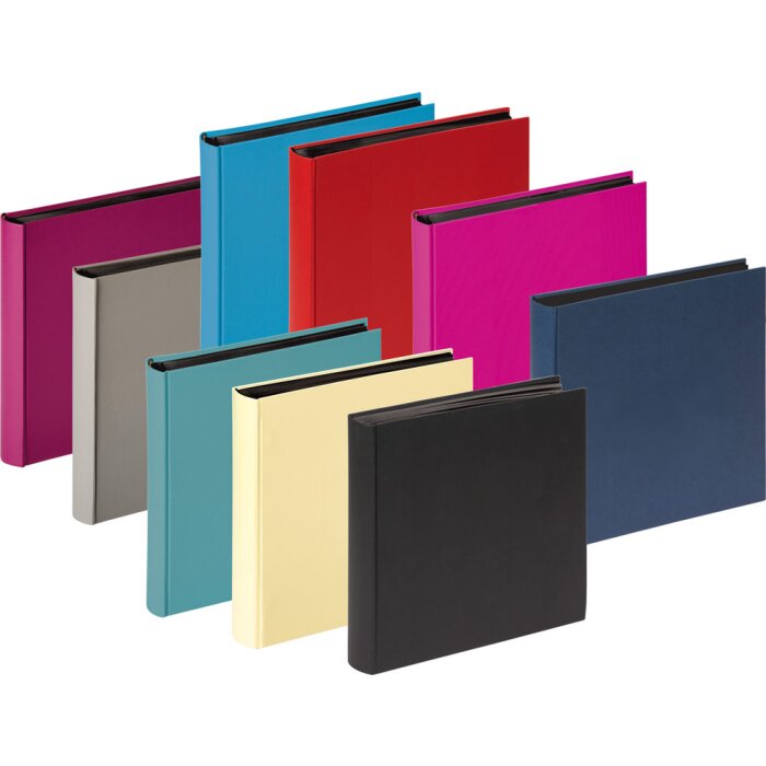 Walther Fotoalbum Fun 30x30 cm 100 zwarte paginas