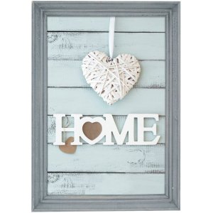 Houten lijst vintage 20x20 cm grijs