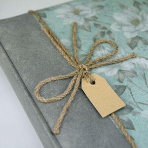 ZEP Jumbo Fotoalbum Tuin bruin 32x32 cm 100 witte paginas