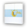 Babyalbum Mia 24x24 cm blauw