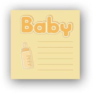 Babyalbum Bebe 24x24 cm