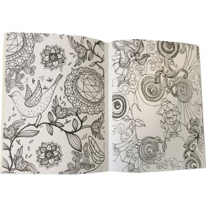 Kleurboek voor volwassenen 20x28 cm