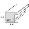 Magneetbord s41vf1m wit