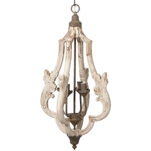 Hanglamp 40x79 cm wit