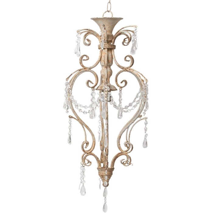 Hanglamp 32x70 cm beige