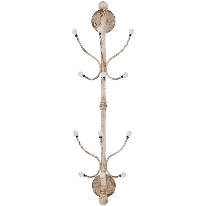 Kapstok 28x22x100 cm beige - 63792