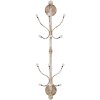 Kapstok 28x22x100 cm beige - 63792