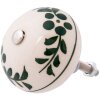 Meubelknop 4x3 cm - rond wit