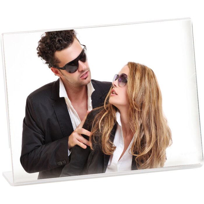 Acryl portret lijst voor 9x13 cm - liggend formaat