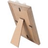 2f0482 Clayre Eef - Fotolijst bruin wit