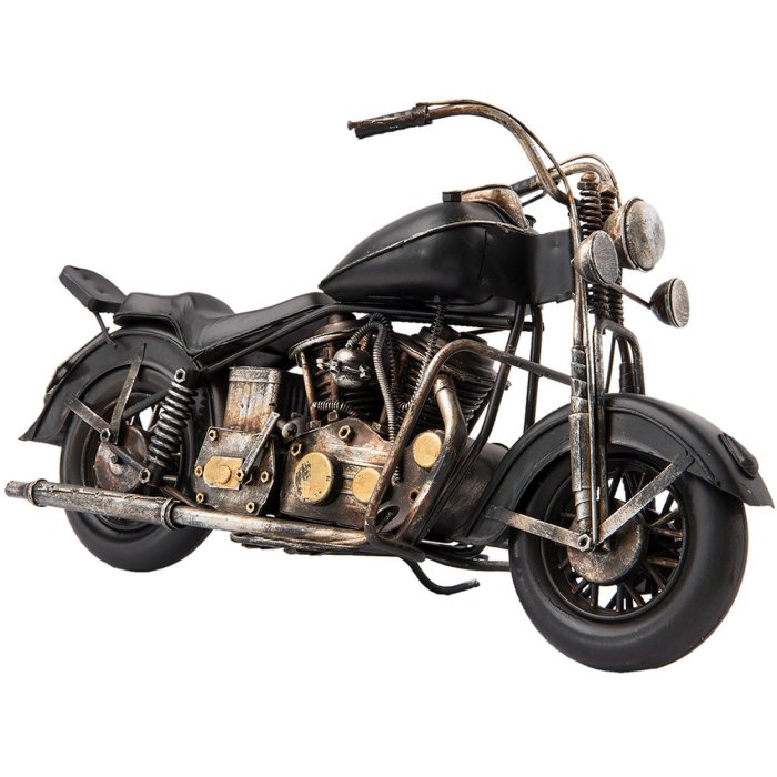 Model motorfiets 35x13x20 cm - 6y2454 Clayre Eef