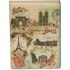 Notitieboekje Reismotief 6x8x2 cm 160 paginas