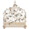 Decoratie Vogelkooi 42x21x50 cm - beige