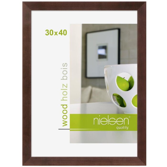 Houten lijst Essentieel 60x80 cm palissander