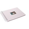 Spiraalalbum buldana wit geribd - witte paginas