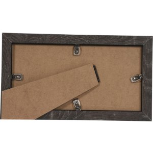 Henzo Fotolijst Modern 10x20 cm donkergrijs met passepartout 7x15 cm