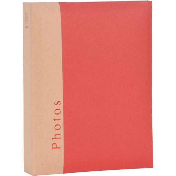 Henzo Stock Album Hoofdstuk 200 Fotos 10x15 cm rood