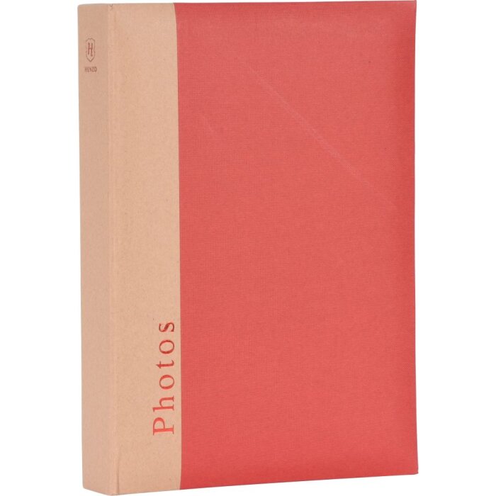 Stock Album Hoofdstuk 300 Fotos 10x15 cm rood