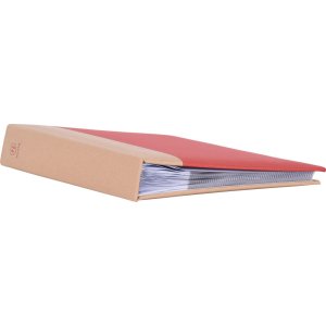 Stock Album Hoofdstuk 300 Fotos 10x15 cm rood