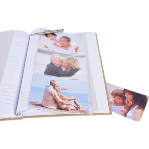 Stock Album Hoofdstuk 300 Fotos 10x15 cm rood