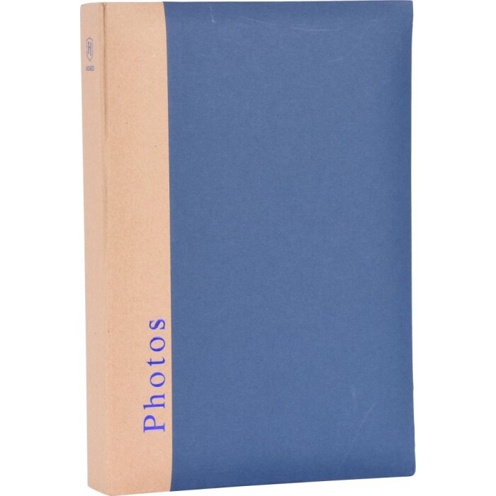 Stock Album Hoofdstuk 300 Fotos 10x15 cm blauw