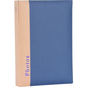 Stock Album Hoofdstuk 300 Fotos 10x15 cm blauw