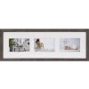 Fotogalerij Modern 20x60 cm donkergrijs 3 fotos 10x15 cm