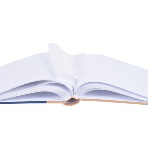 Henzo Jumbo Fotoalbum Hoofdstuk blauw 30x30 cm 100 witte paginas
