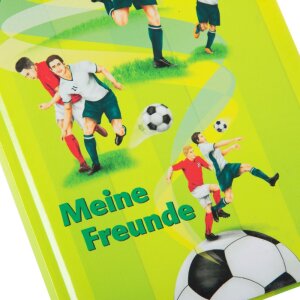 Vriendenboek voetballer a5 - 43 578 Goldbuch