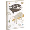 Vriendenboek Happylife luiaard a5 - 43 580 Goldbuch