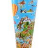 Schoolkegel 70 cm wereldkaart - 97 070 Goldbuch