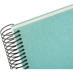 Goldbuch Spiraal Album Bella Vista aqua 35x30 cm 40 witte paginas