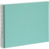 Goldbuch Spiraal Album Bella Vista aqua 35x30 cm 40 witte paginas