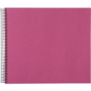 Goldbuch Spiraal Album Bella Vista fuchsia 35x30 cm 40 witte paginas