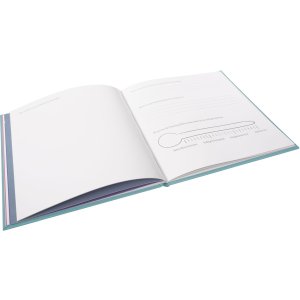 Trouwdagboek All You Need Is Love Turkoois