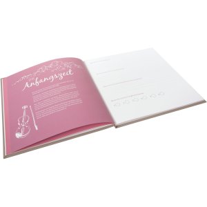 Trouwdagboek All You Need Is Love Grijs