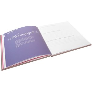 Trouwdagboek All You Need Is Love Grijs