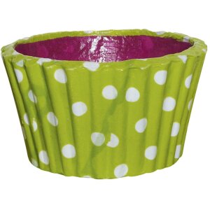 Zakje van 6 Cake Moulds Karton Bruin