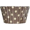 Zakje van 6 Cake Moulds Karton Bruin
