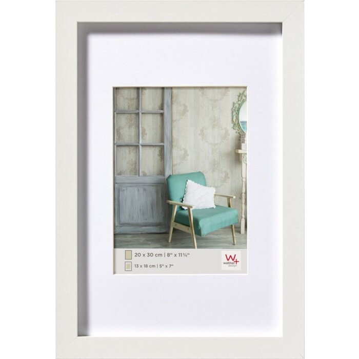 Walther Houten lijst Stockholm wit 60x80 cm