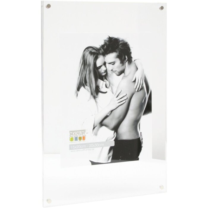 Deknudt Fotolijst transparant kunststof s58sb1
