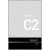Aluminium lijst c2 structuur zilver mat 60x90 cm