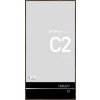 Aluminium lijst c2 structuur notelaar mat 50x100 cm