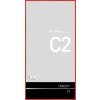 Aluminium lijst c2 tornado rood 50x100 cm