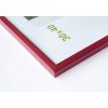 Zoom houten lijst 20x20 cm rood