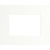 Standaard passepartout Ceanothe 40x50 cm met 20x30 cm wit gebroken